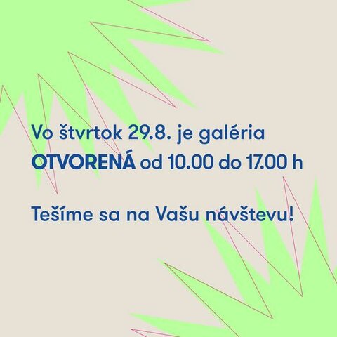 29.8 máme otvorené