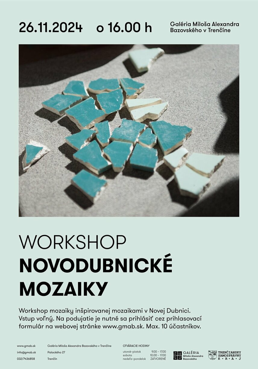 Workshop Novodubnické mozaiky